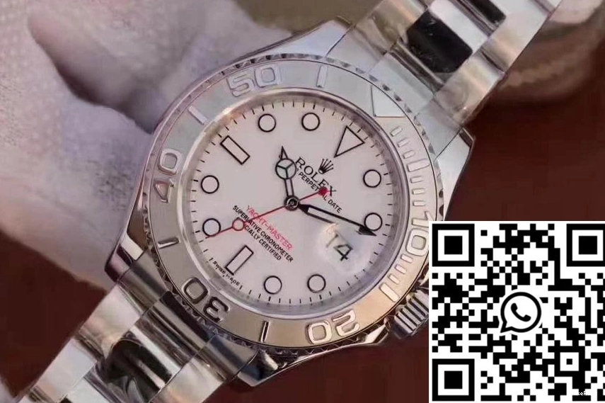 116622 Factory Yacht EW White 40mm Dial Rolex Master 1122